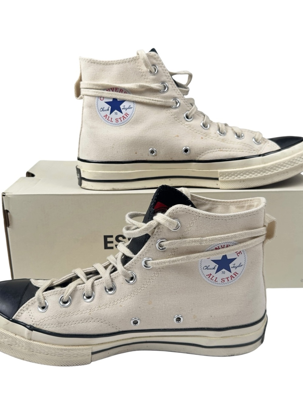 Fear of God x Converse Chuck 70 High Natural Ivory Mens Size 9.5
